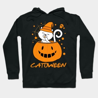 Catoween,Happy catoween Hoodie